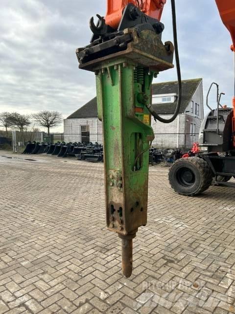  Hamer Groen Hydrauliske hammere