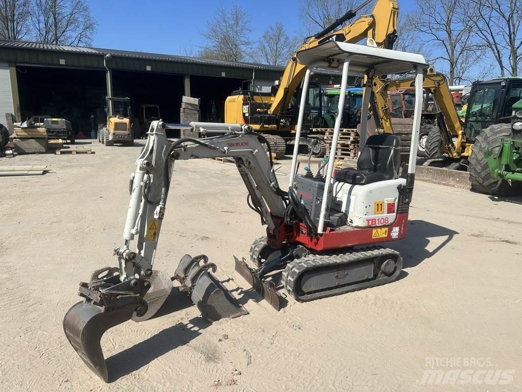 Takeuchi TB108 Minigravere <7t