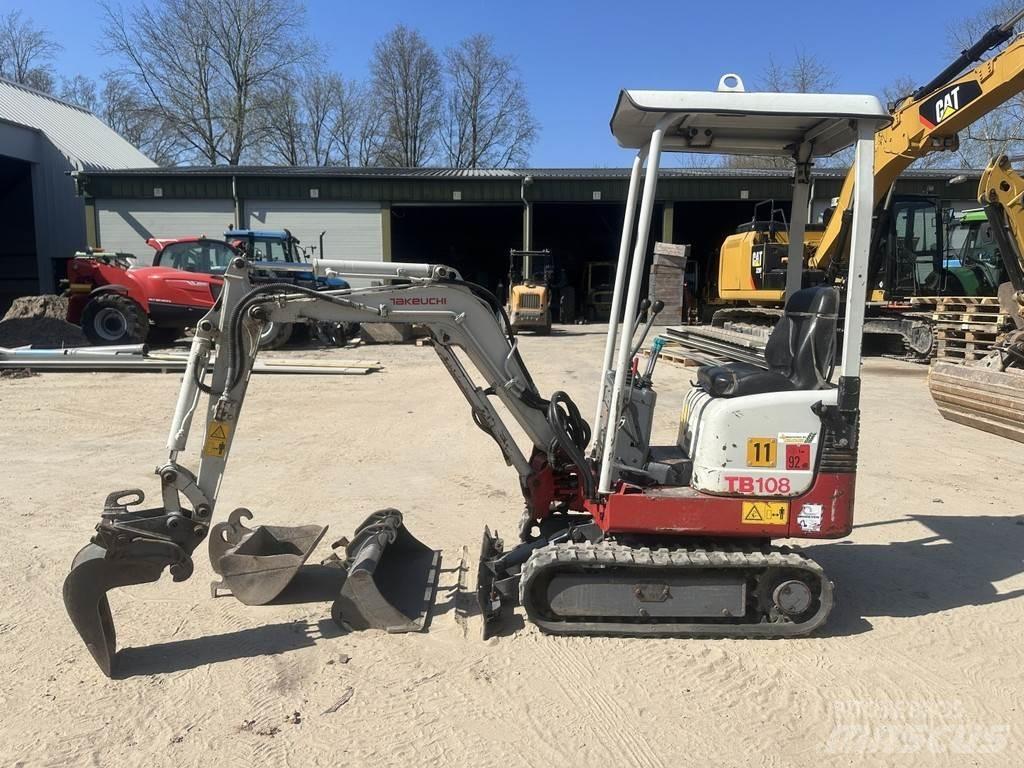 Takeuchi TB108 Minigravere <7t