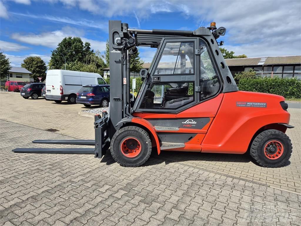 Linde H80D-03/1100 Diesel Trucker
