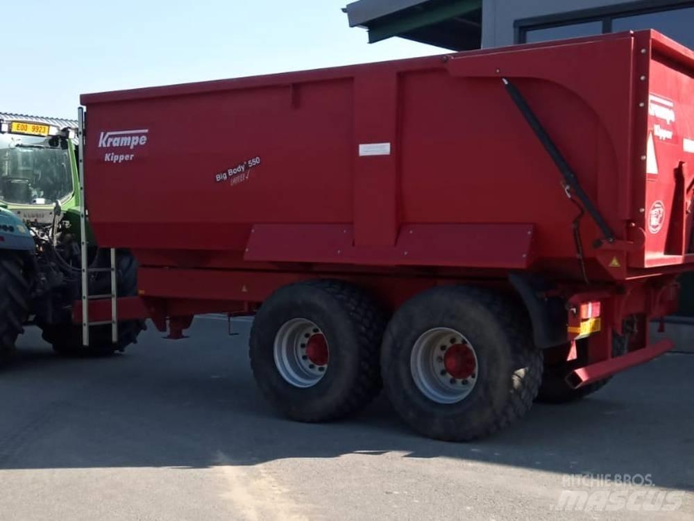 Krampe Big Body 550 Planhengere semi