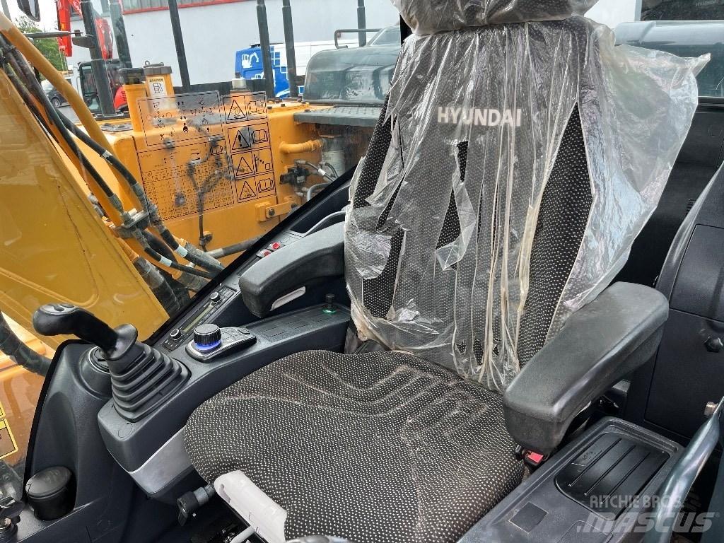 Hyundai HX140LC Beltegraver