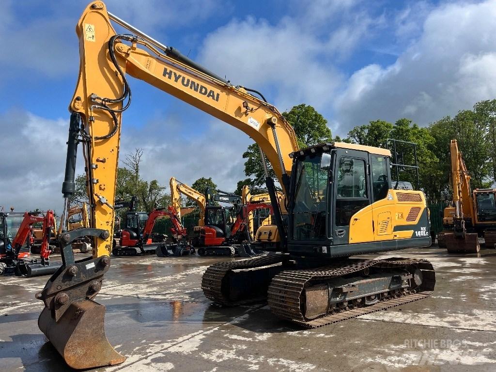 Hyundai HX140LC Beltegraver