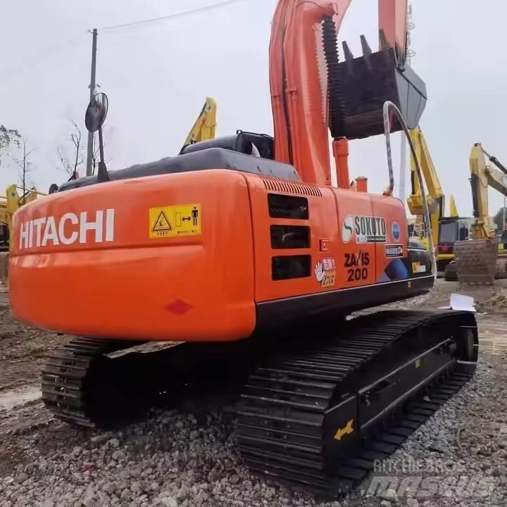 Hitachi ZX200 Beltegraver
