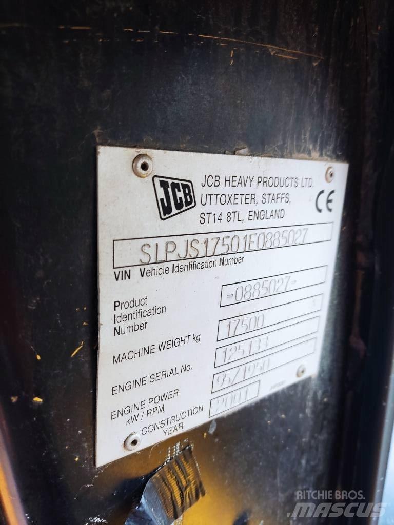 JCB JS 175 W Hjulgravere