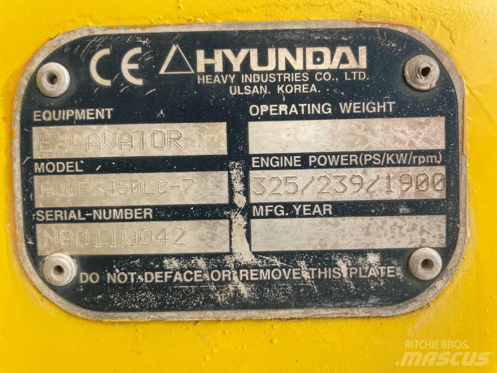 Hyundai R 450 LC-7 Beltegraver