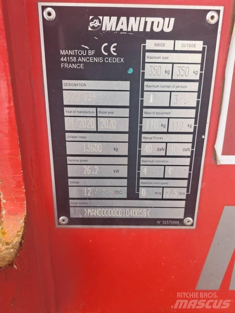 Manitou 220TJ Teleskop bomlifter