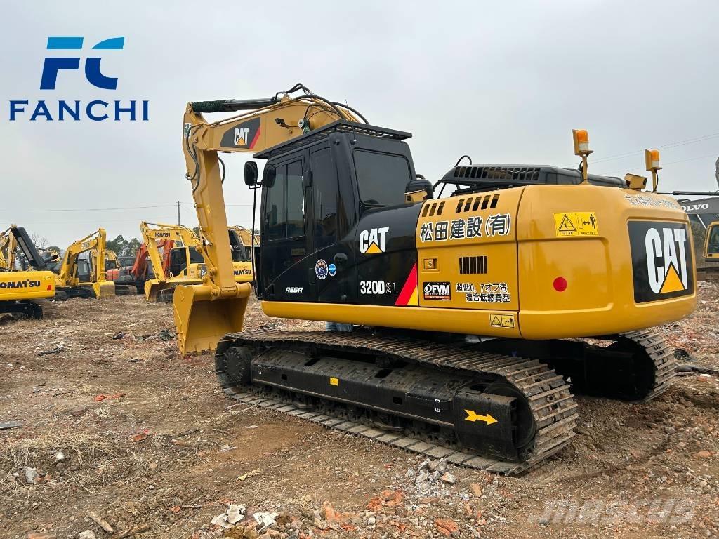 CAT 320d2 Beltegraver