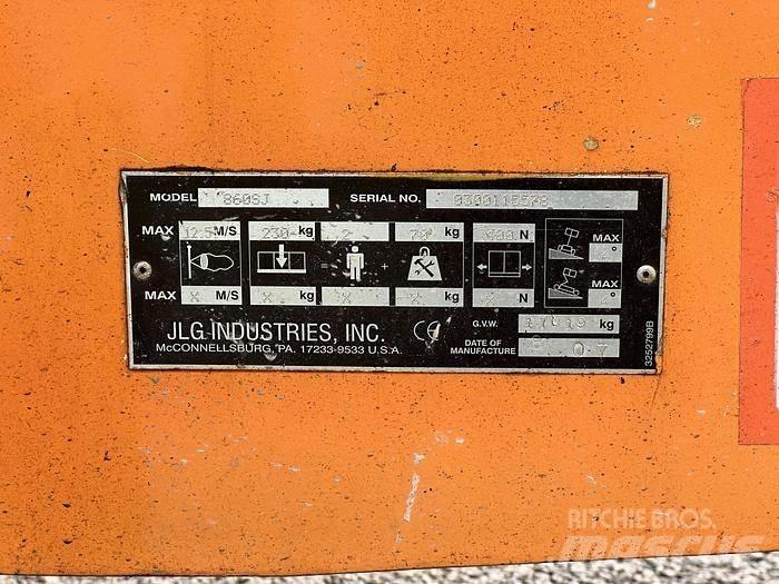 JLG 860SJ Teleskop bomlifter