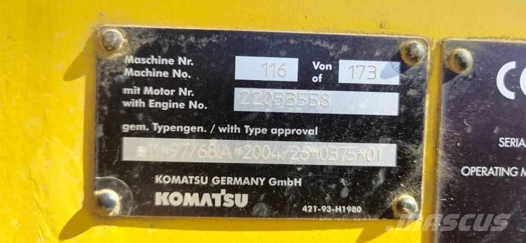 Komatsu PW 180-7EO Hjulgravere