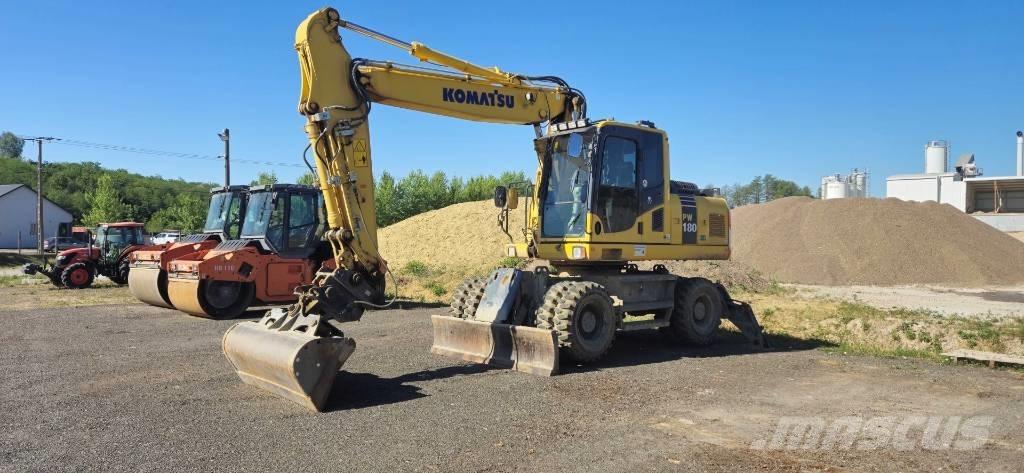 Komatsu PW 180-7EO Hjulgravere