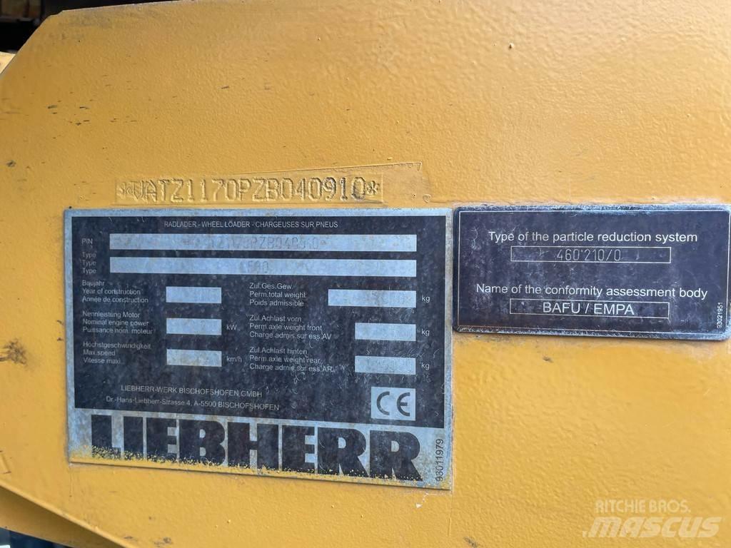 Liebherr L580 Hjullastere
