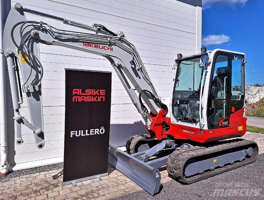 Takeuchi TB260 Minigravere <7t