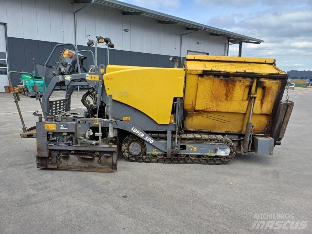 Vögele Super 800 Asfaltutleggere