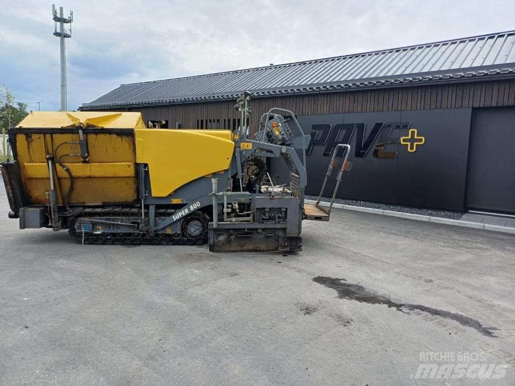 Vögele Super 800 Asfaltutleggere