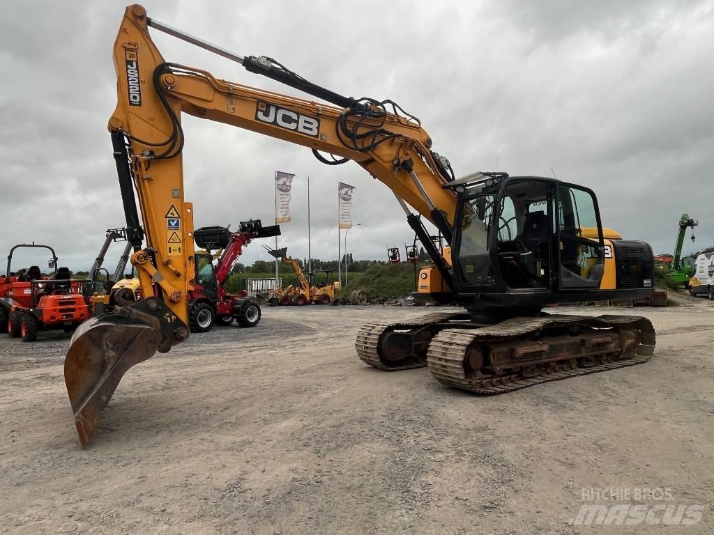 JCB JS 220 Beltegraver