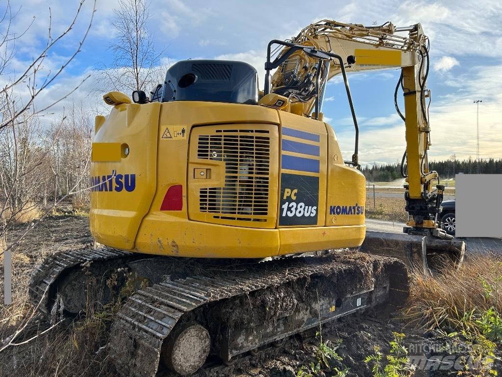 Komatsu PC138US-11E0 Beltegraver