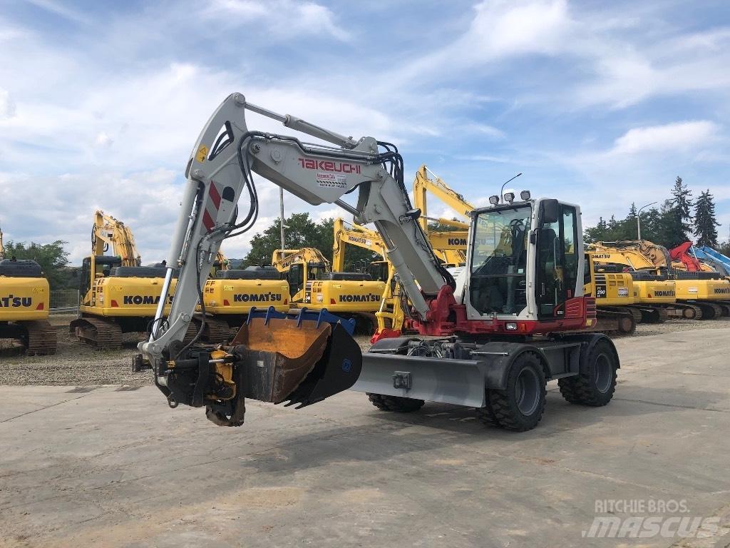 Takeuchi TB295W Hjulgravere