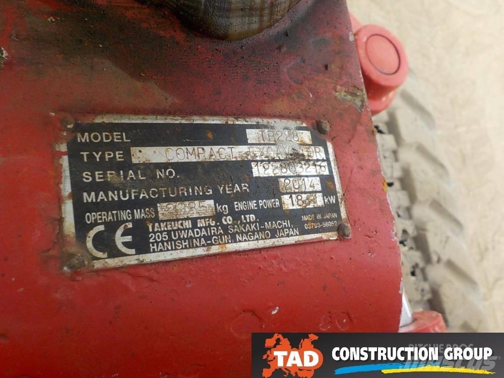 Takeuchi TB228 Minigravere <7t