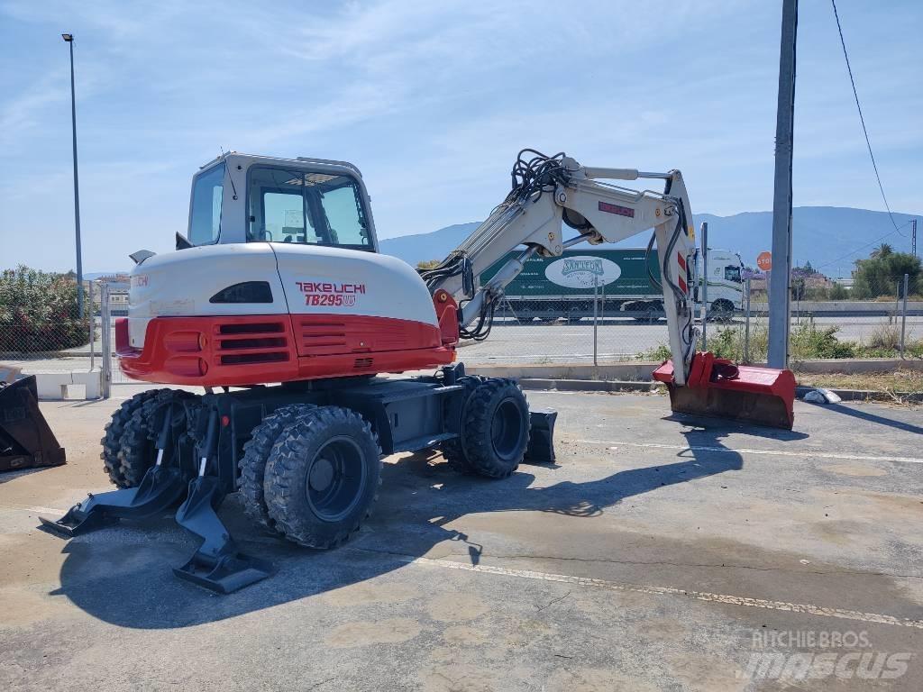 Takeuchi TB 295 W Hjulgravere