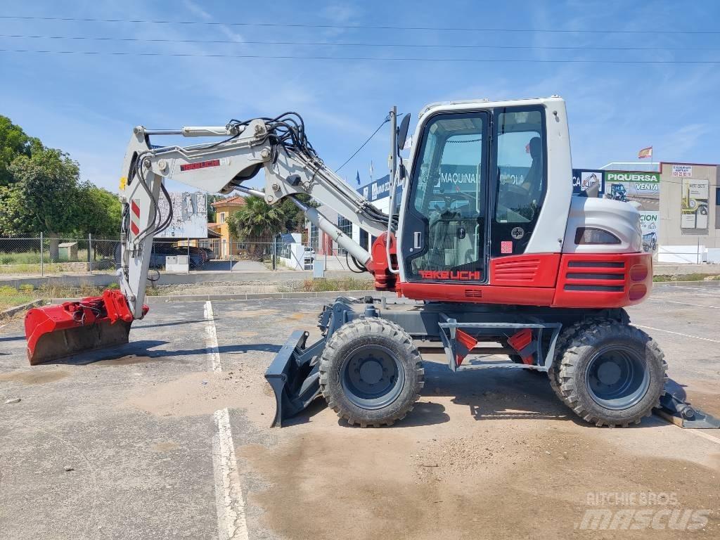 Takeuchi TB 295 W Hjulgravere