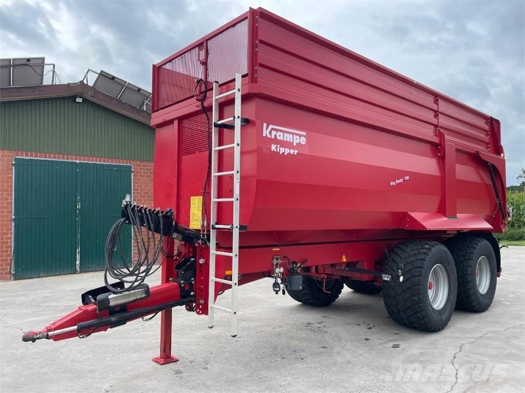 Krampe BigBody 700 Rundballehengere