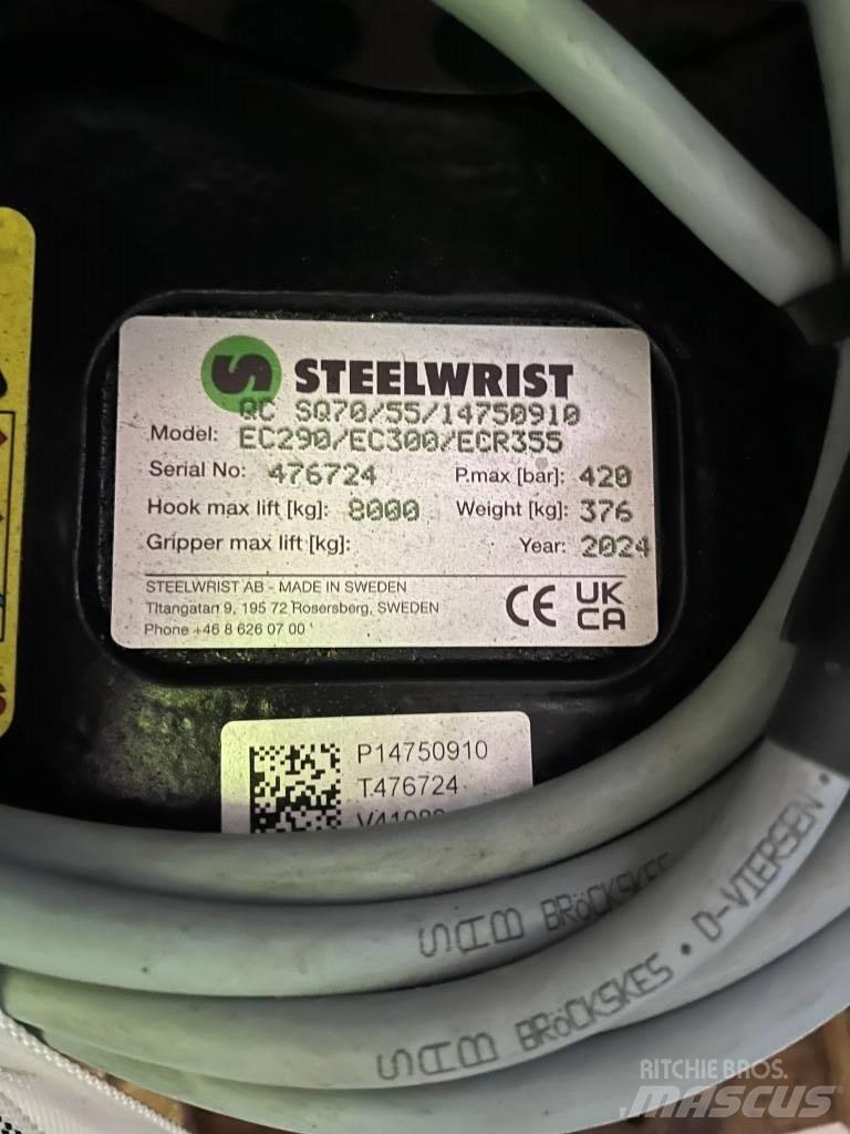 Steelwrist S70 Hurtigkoblinger