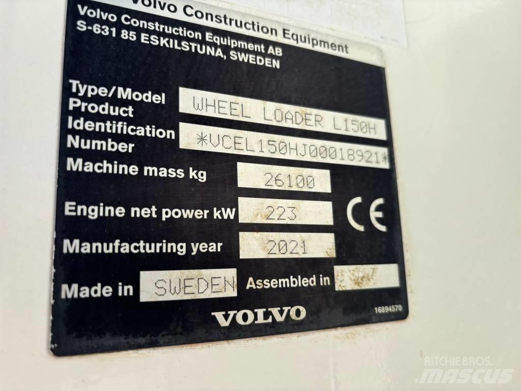 Volvo Radlader L150H Hjullastere