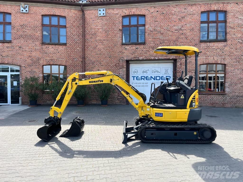 Komatsu PC 26 MR-3 Minigravere <7t
