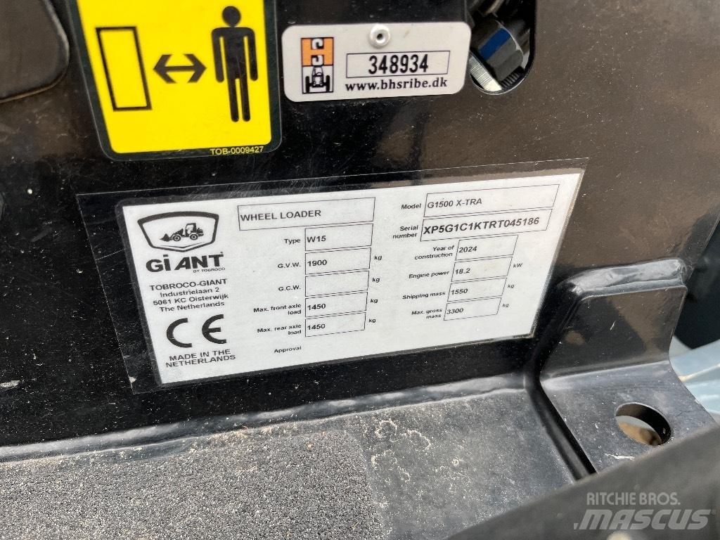 GiANT G 1500 X-tra Hjullastere