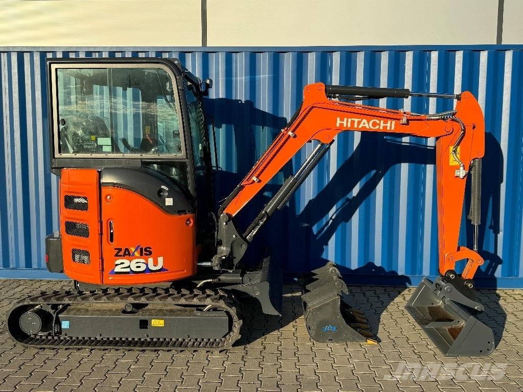 Hitachi ZX 26 U-6 Minigravere <7t