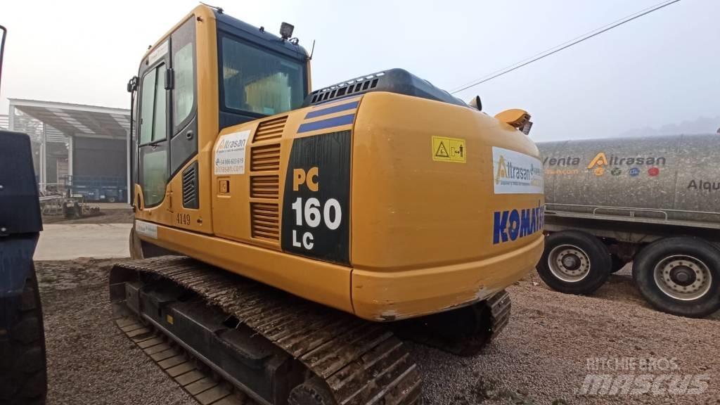 Komatsu PC160LC-8 Beltegraver