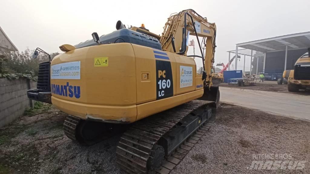 Komatsu PC160LC-8 Beltegraver