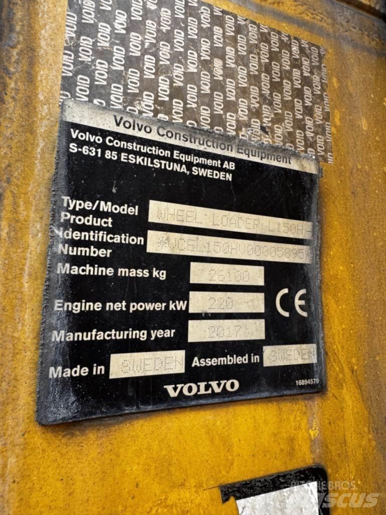 Volvo L150H Hjullastere
