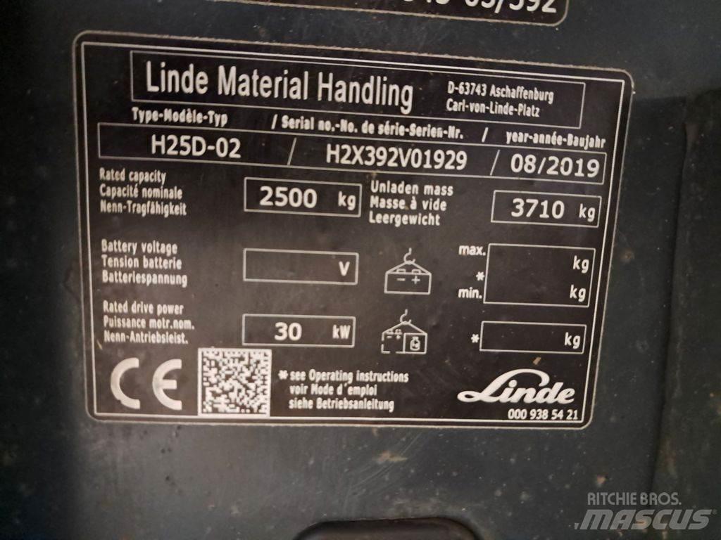 Linde H25D-02 Diesel Trucker