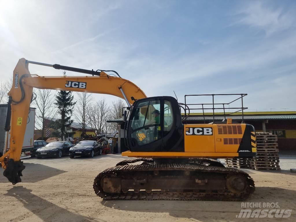 JCB JS 220 LC Beltegraver