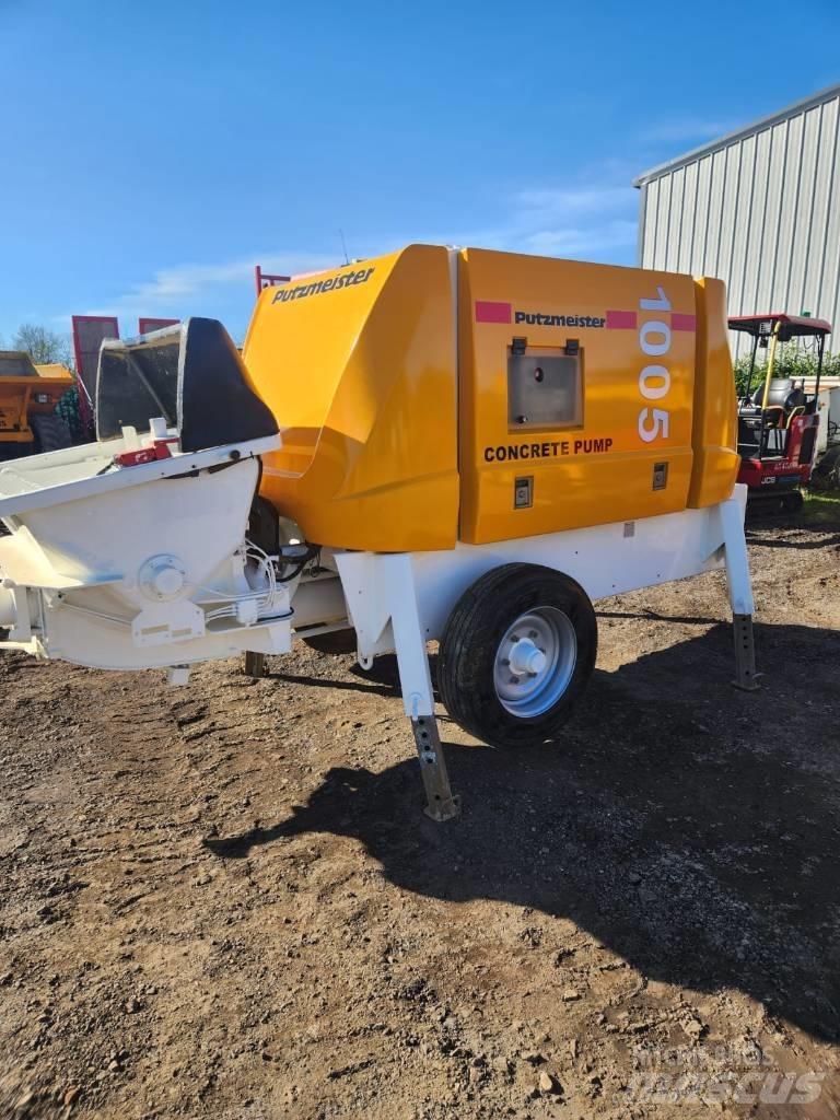 Putzmeister 1005D Massepumper