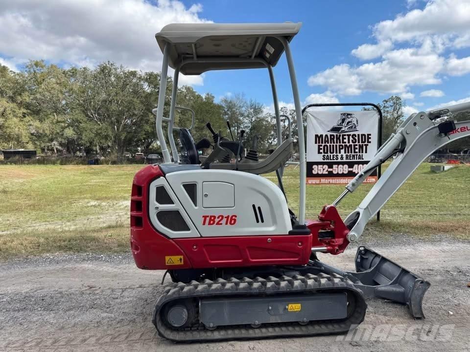 Takeuchi TB 216 Minigravere <7t
