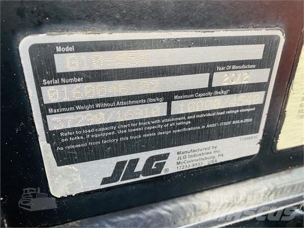JLG G 10-55 A Teleskoplastere