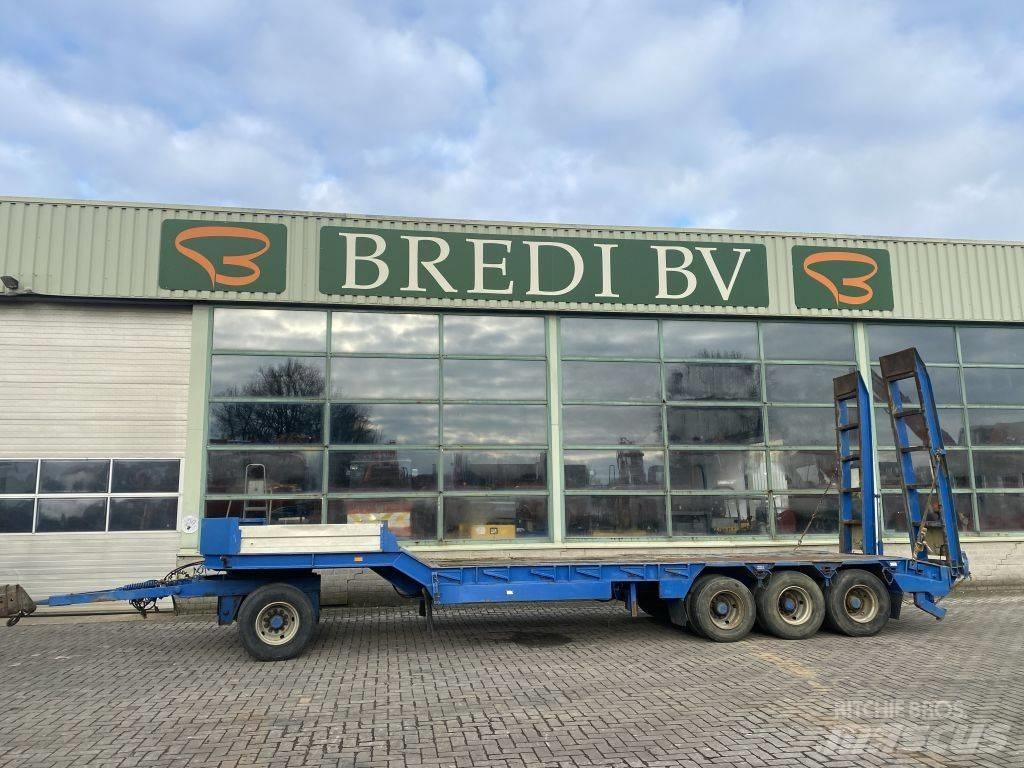  Dieplader 4 assen Maskinhenger