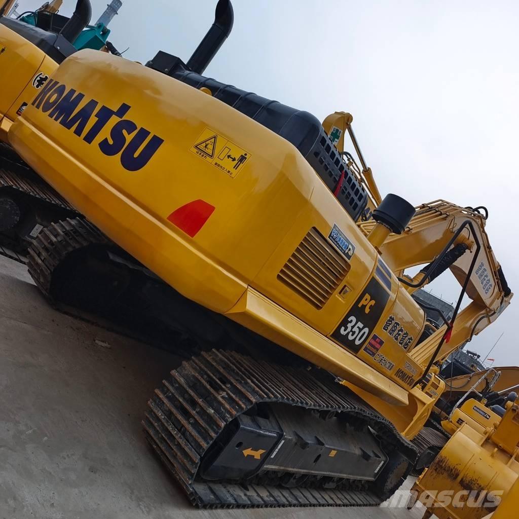 Komatsu PC 350 LC Beltegraver
