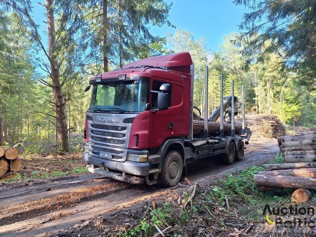 Scania R 480 Tømmerbiler