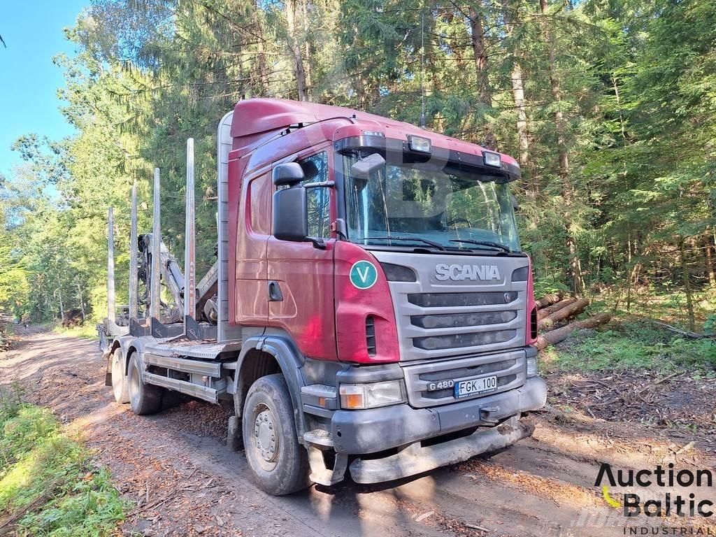 Scania R 480 Tømmerbiler