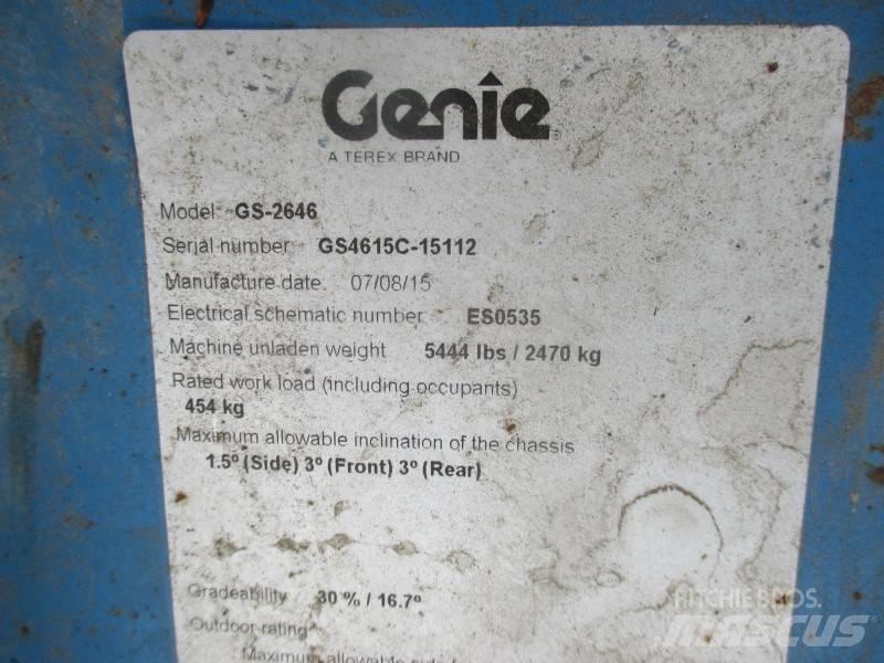 Genie GS 2646 Sakselifter
