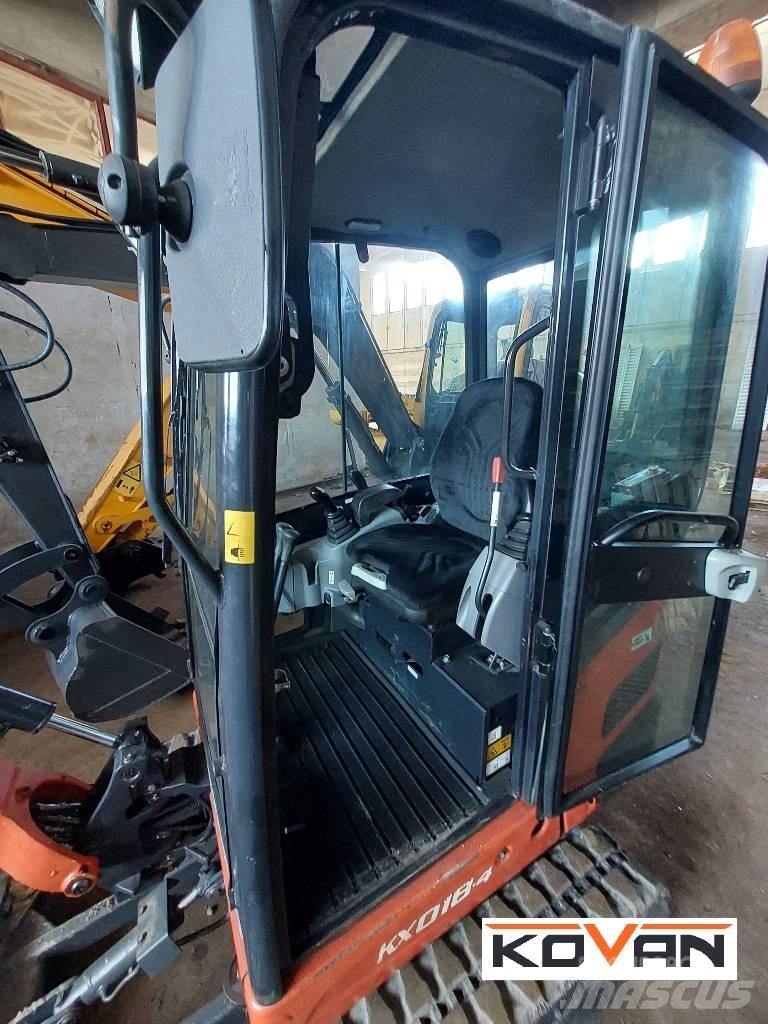Kubota KX 018-4 Minigravere <7t
