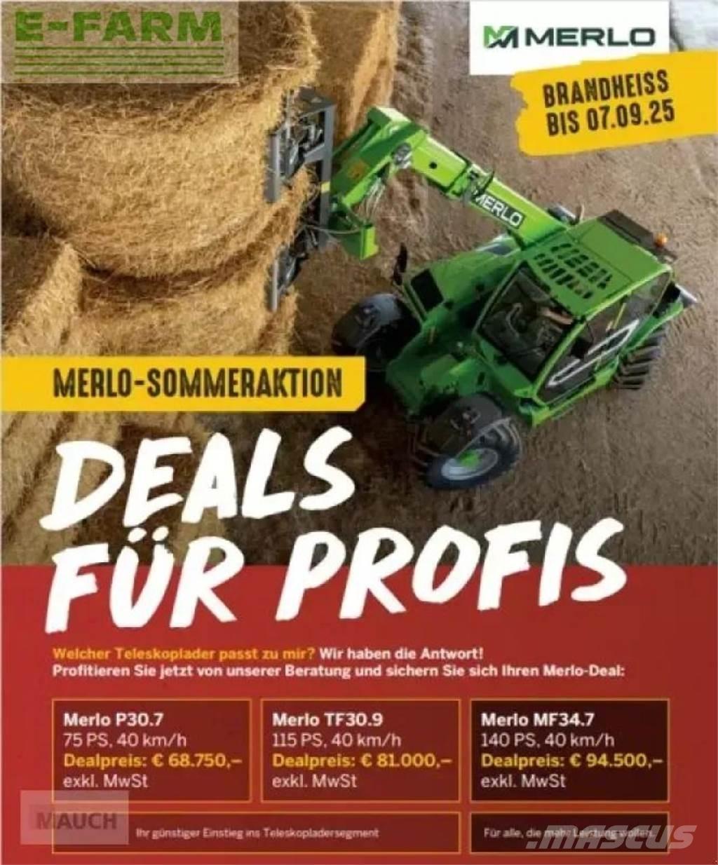 Merlo sommeraktion Teleskoplastere for Landbruk