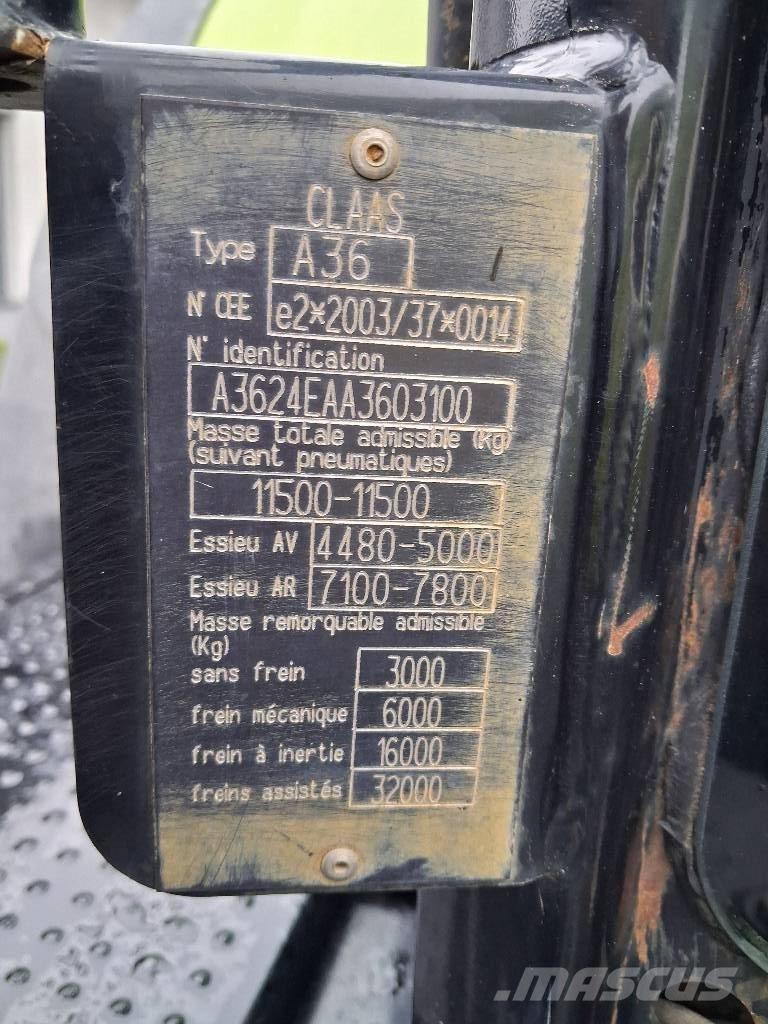 CLAAS Arion 640 Traktorer