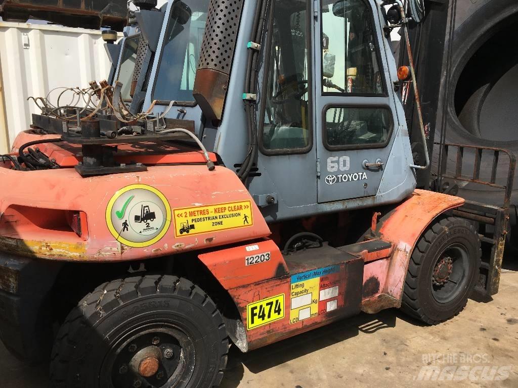 Toyota 5FG60 Propan trucker