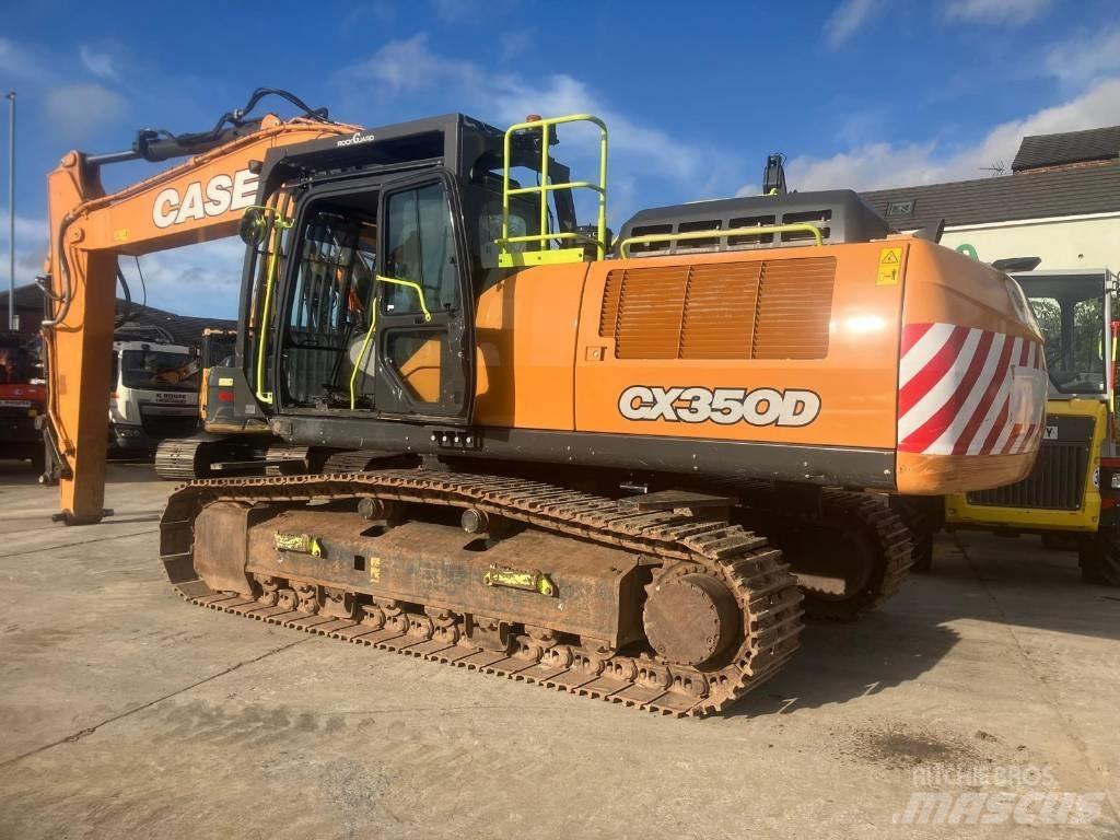 CASE CX 350 D LC Beltegraver