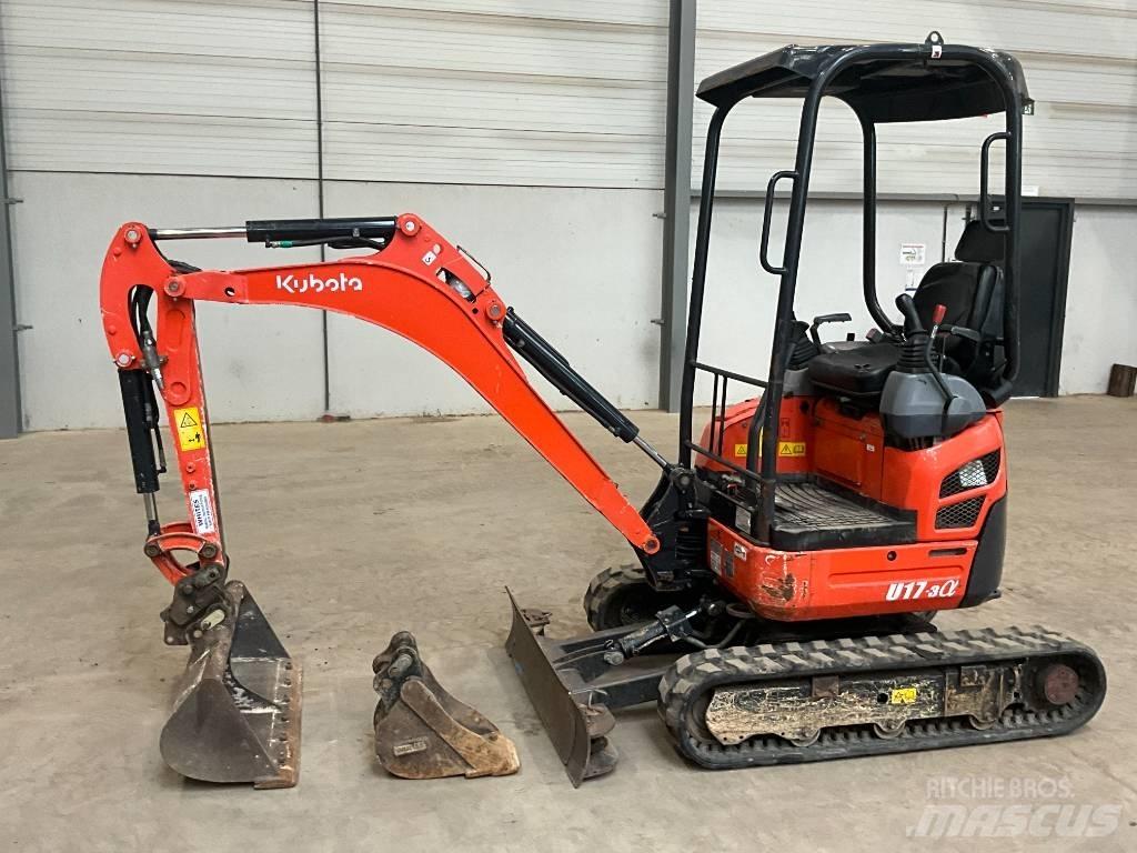 Kubota U 17-3 A Minigravere <7t
